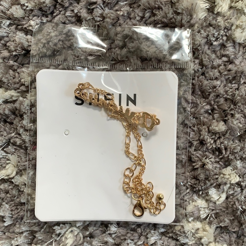 Gold Aquarius bracelet